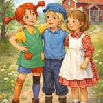 Pippi, Michel und Madita