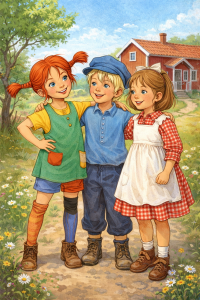 Pippi, Michel und Madita